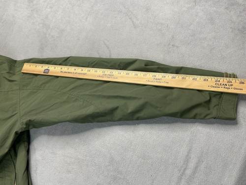 LL Bean Jacket Men Large Green The Weather Channel 3 in 1 Nylon Shell Outdoor - Picture 7 of 16