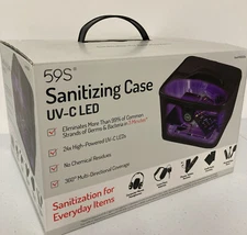 59S UV-C LED Sterilization Case Phones, Watches, EarPods 3 Minutes P55YC OpenBox