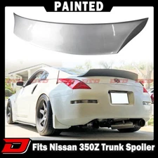 Painted#KY0 Fits NISSAN 350Z Coupe Convertible V Trunk Spoiler 03-08