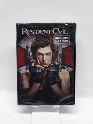 Resident Evil The Complete Collection (DVD, 6-Film Set) RARE OOP HTF NEW SEALED