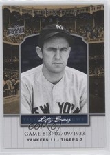 2008 Upper Deck Yankee Stadium Legacy Lefty Gomez #YSL813 HOF 0b6