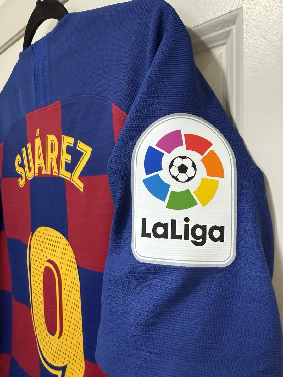 Luis Suarez #9 FC Barcelona Home Jersey Nike Kit Room Player Issue