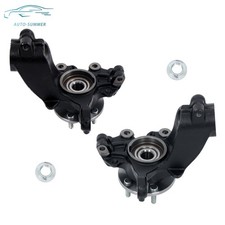 For 2012-2018 Ford Focus Front Steering Knuckles Wheel Hub Bearing Assembly Pair
