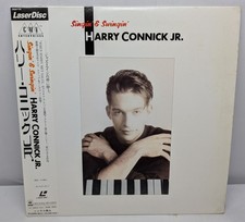 Harry Connick, Jr.   Singin'  Swingin'/ Japan 1990 Laserdisc NTSC CSLM779 w/Obi