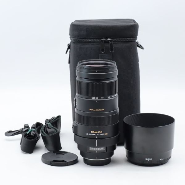 Sigma APO 120-400mm F4.5-5.6 DG HSM Lens for Pentax K #0001