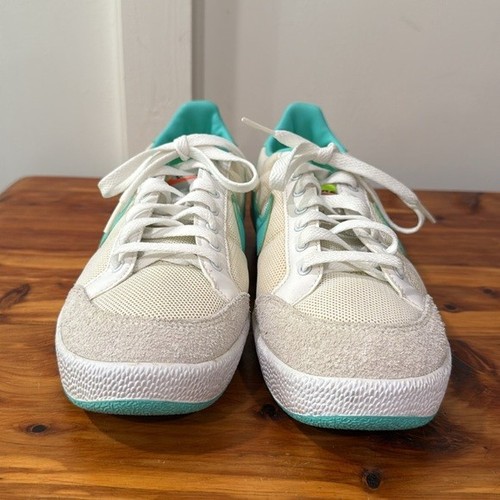 Sneakers Nike Meadow bianche e blu acqua 9,5 - Foto 3 di 7