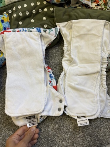 Thirsties Brand 20 Organic cloth diapers NEW - Picture 4 of 4