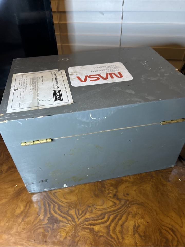 Rare 1970’s NASA Critical Space Item Box With As Is Pyranometer | eBay