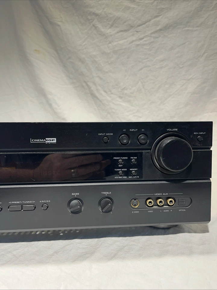 Yamaha RX-V630RDS Dolby Digital DTS 6.1 AV-Receiver Amplifier Tested and Working - Image 3 of 4