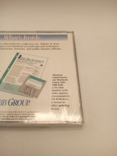 New!! THE COBB GROUP'S MACAUTHORITY COLLECTION CD VOLUME II For MAC Sealed - Picture 3 of 3