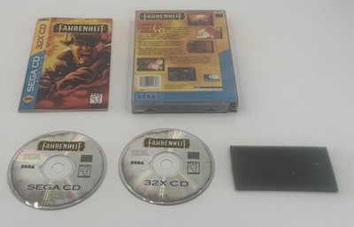 Fahrenheit Sega 32X (1995) CIB Complete