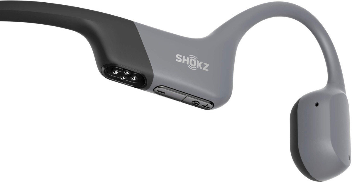 Shokz - OpenSwim Pro Bone Conduction Sports Headphone - Gray | eBay Shokz - OpenSwim Pro Bone Conduction Sports Headphone - Gray | eBay