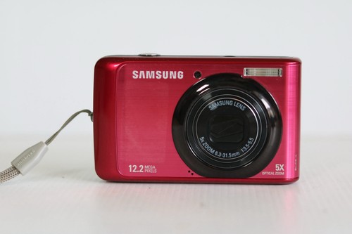 Fotocamera digitale Samsung PL55 12,2MP rossa testata - Foto 2 di 12