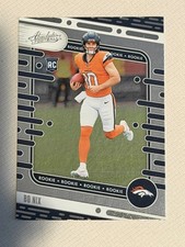 Bo Nix 2024 Absolute Football Rookie Card, Broncos