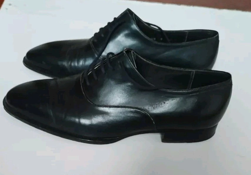 Zapatos para hombre Gianni Versace n.o 42 azul oscuro 