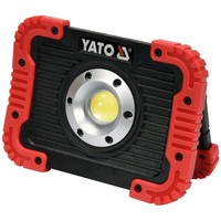 LED Akku Strahler 10W COB Fluter Taschenlampe Arbeitsscheinwerfer USB Powerbank