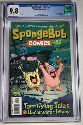 Spongebob Comics #85 CGC 9.8 White Pages, Final Issue 2018 Low Pop