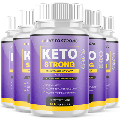 (5 Pack) Keto Strong Advanced Energy & Fitness Formula KetoStrong 300 Capsules