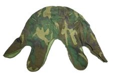 US Military M81 Woodland Camouflage M-1 Helmet Cover 8415-00-105-0605 - USED
