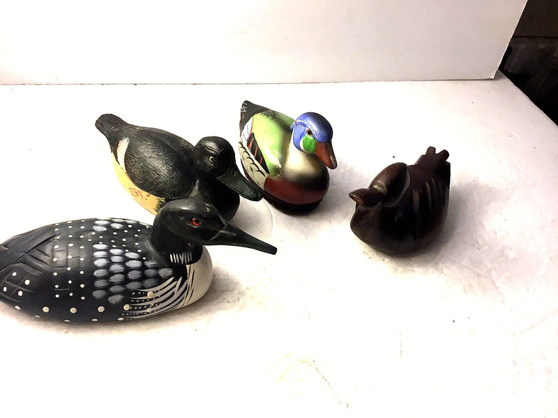 Four Collectible Ducks