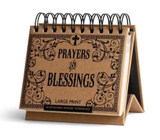 Prayers and Blessings - Large Print - An Inspirational DaySpring DayBrighten...