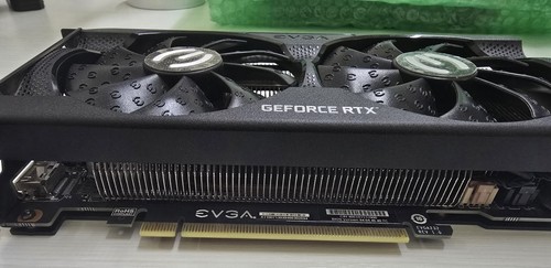 EVGA GeForce RTX 3060 Ti XC Gaming 08G-P5-3663-KL 8GB GDDR6, Metall Backplate LHR - Bild 10 von 10