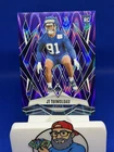 2025 Panini Phoenix Football Purple Seismic JT Tuimoloau #218