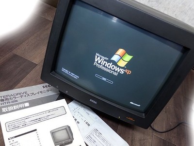 TERADRIVE専用カラーディスプレイモニター　HTR-2200 JUNK扱い TERADRIVE専用カラーディスプレイモニター HTR-2200 JUNK扱い