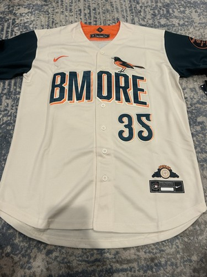#ad Adley Rutschman Adult Orioles City Connect Jersey Size Medium $50.00