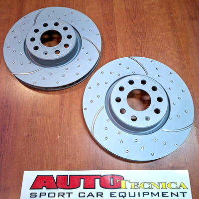 FRONT BRAKE DISCS EBC VENTILATED GD1386 MOUSTACHED POINTS 312 AUDI TT WV GOLF