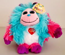 TY Monstaz - JAZZY  Blue & Pink Monster 5 inch New with Tags💖