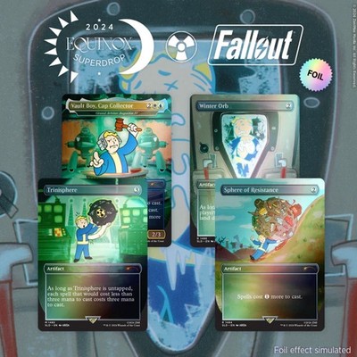 MTG Secret Lair X Fallout: Vault Boy FOIL Set Sealed x1