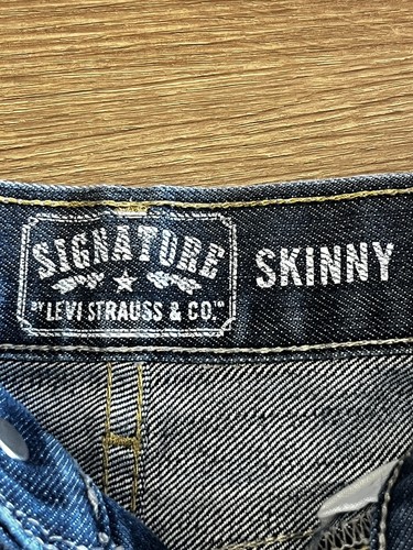 Kids Levi Strauss & Co Signature Skinny Blue Jeans Size 5 Regular - Picture 11 of 24