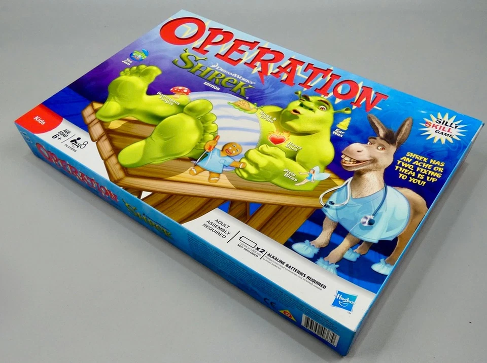 Hasbro Operation Shrek Edition Board Game - (6+) - Complete - Image 4 of 4