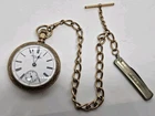 1892 U.S. Watch Co. (Waltham Mass) Gents Gold G.F. Victorian Pocket Watch 18s