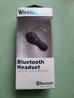 Just Wireless Bluetooth Wireless Headset Handsfree One-Ear Headphone Nib