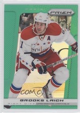 2013-14 Panini Prizm Green Prizm Brooks Laich #106 0a1