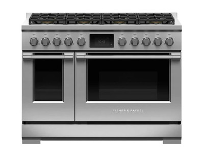 Fisher & Paykel 48'' Professional Dual Fuel Range with 8 Burners RDV3-488-N