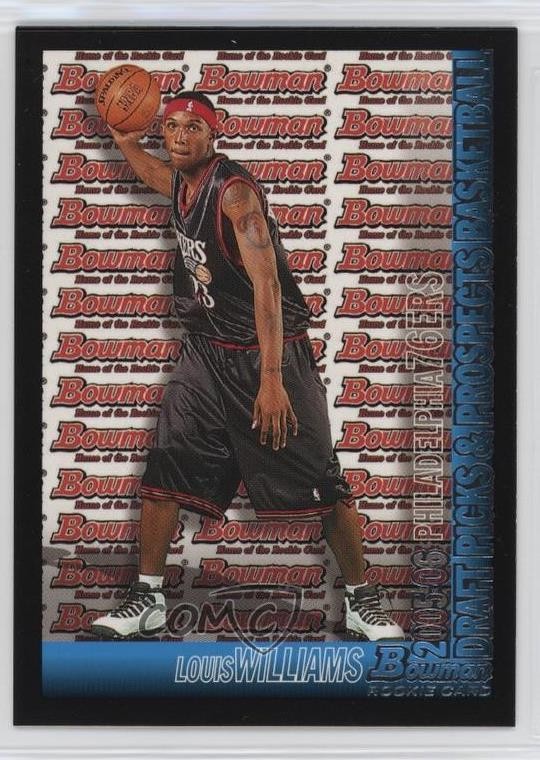 2005-06 Bowman Draft Lou Williams Louis Williams #135 u0u