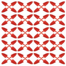 100 Pcs Snowman Nose Plastic Carrot Shape Toy For Winter Craft Making