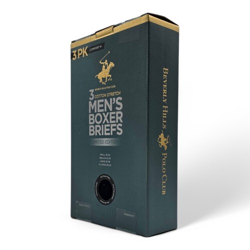Herren Boxershorts Beverly Hills Polo Club 3 Stück - Bild 9 von 10