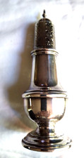 Hallmarked Sterling Silver English Sugar Caster/Muffineer