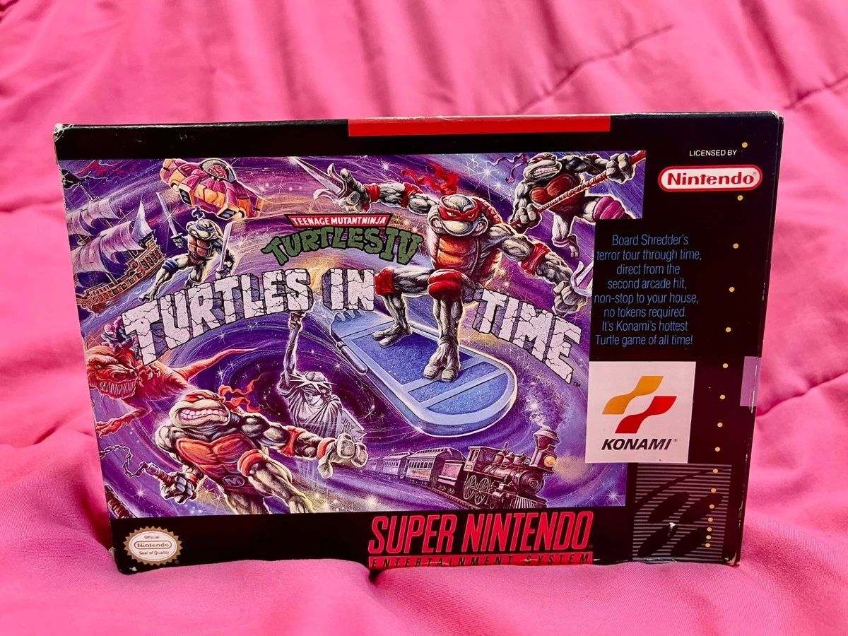 Teenage Mutant Ninja Turtles IV: Turtles in Time Konami Video