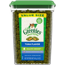 Greenies Feline Smartbites Healthy Indoor Natural Treats For Cats, Tun