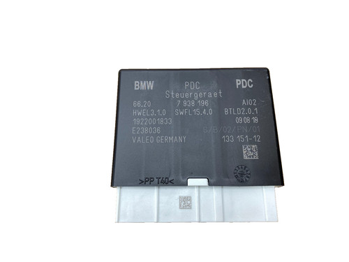 BMW i3 I01 LCI Park Distance Control Unit hinten PDC ECU 7938196