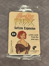 Sealed Firefly Fluxx Card Game Saffron Upgrad...