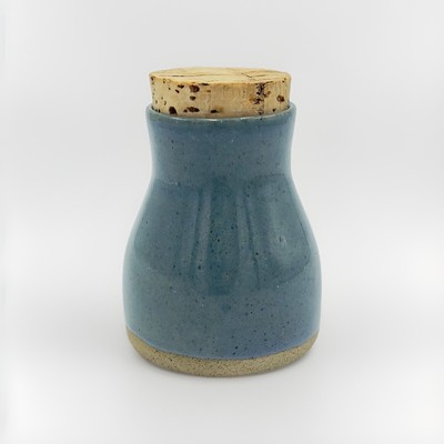 Vintage Jane & Gordon Martz Marshall Studios M99 Spice Jar Signed Blue Teal