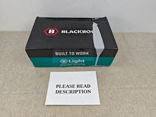 Blackrock ESD Brogue Smart Safety Shoes, Composite, Black, Metal-Free Toe (READ)