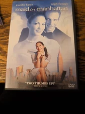 Maid in Manhattan DVD Starring Jennifer Lopez, Ralph Fiennes, 2003
