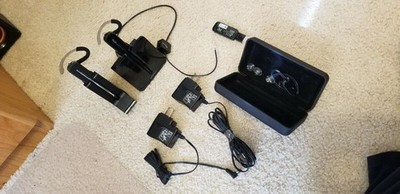 Set of Plantronics Headsets C054, CS540, WH500 and D100